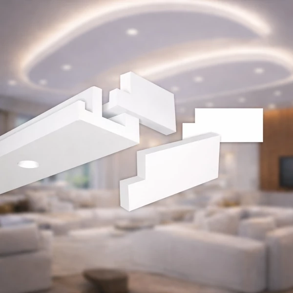 Mennyezeti dobozoláshoz végzáró lap