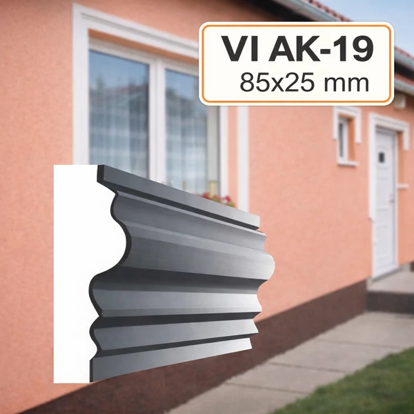 VIAK-19 Kültéri ablak keret díszléc
