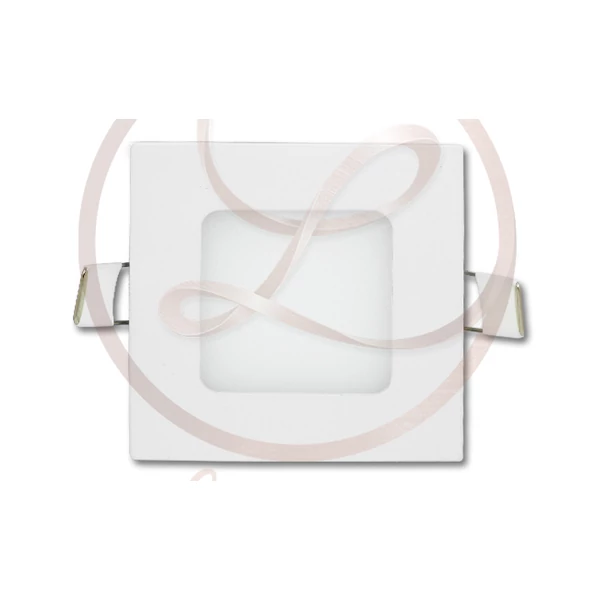 MasterLED Proma 6 W-os süllyesztett meleg fehér négyzet alakú LED-es mennyezetlámpa