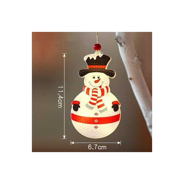 MasterLED karácsonyi hóember alakú dísz 11 5cm-es 2700K