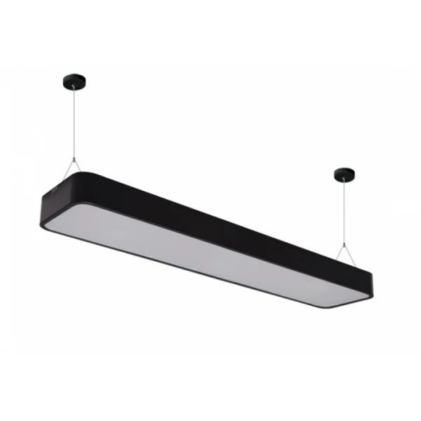 Strühm Flara 45 W-os natúr fehér fekete függesztett lámpa