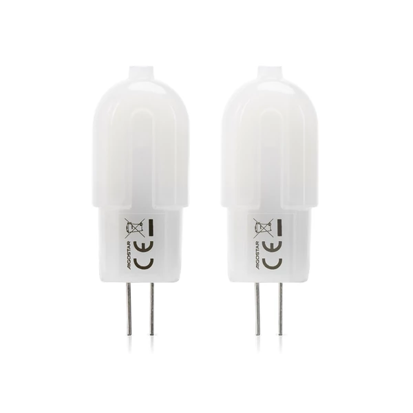 1,7W G4 LED égő hideg fehér 6500K 160lm (2DB)