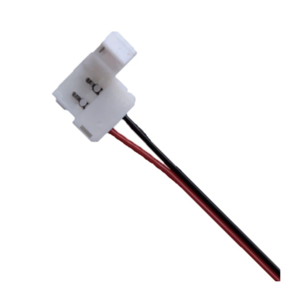 Betáp kábel (15cm) 3528 LED szalaghoz 8mm