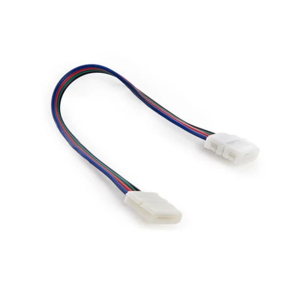 Duplatoldós RGB hosszabító 10mm 4PIN