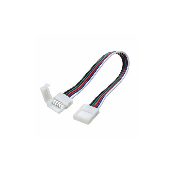 Duplatoldós RGBW hosszabító 12mm 5PIN