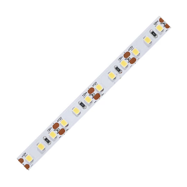 LED szalag kültéri 12V, 9,6W, 120LED, 600Lm Meleg fehér