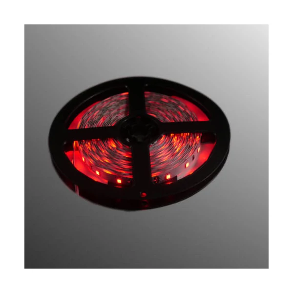 LED szalag beltéri 12V, 4,8W, 60LED, 300Lm Piros