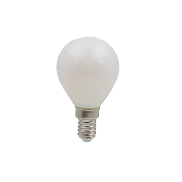 E14 4Watt Opál Filament CRI96 G45 gömb 300° 350 Lm NW Természetes fehér