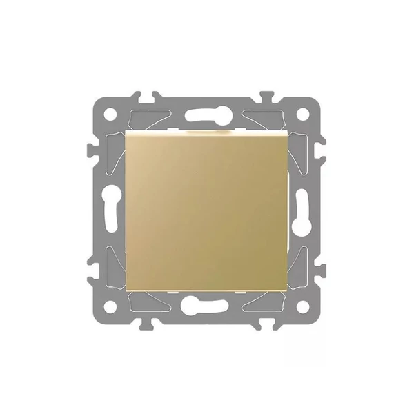 ELDLUX ELDGROUND kereszt váltókapcsoló (107) arany