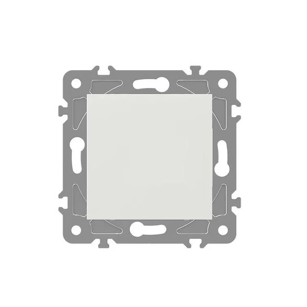 ELDLUX ELDGROUND egypólusú kapcsoló (101) fehér rugós