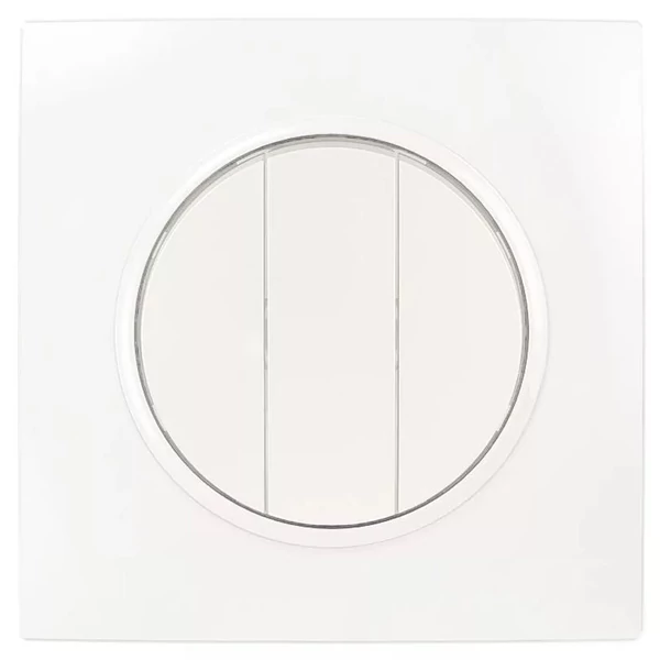 ELDLUX ELDELIN hármas csillárkapcsoló fehér