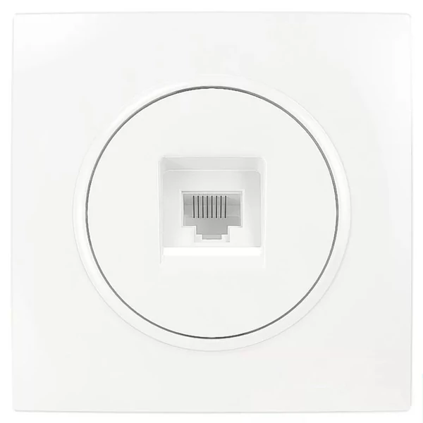 ELDLUX ELDELIN RJ45 Cat.5e UTP aljzat fehér