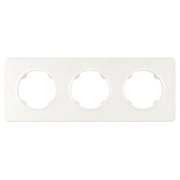 ELDLUX ELDELIN hármas műanyag keret fehér