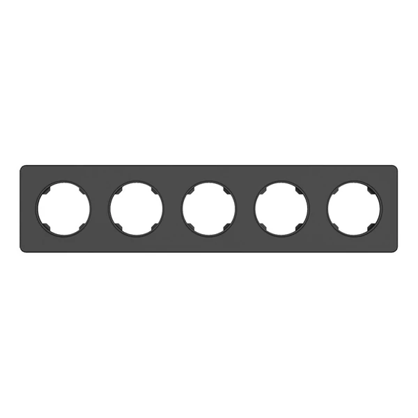 ELDLUX ELDELIN ötös műanyag keret fekete