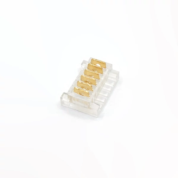 SMD LED Szalag átlátszó toldóelem 12 mm 6 pin szalag+szalag