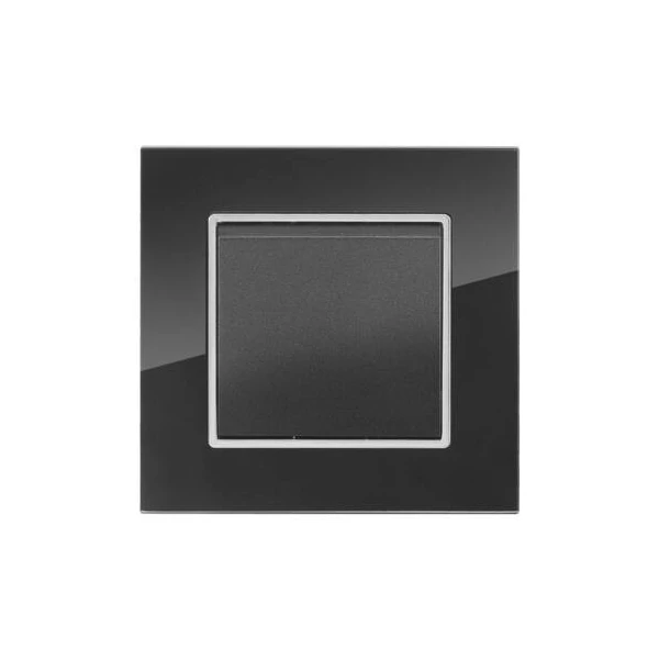 ELDIRA Egyes üveg keret fekete