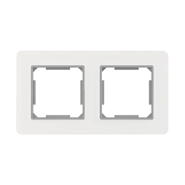 ELDBRIDGE Kettes üveg keret Fehér