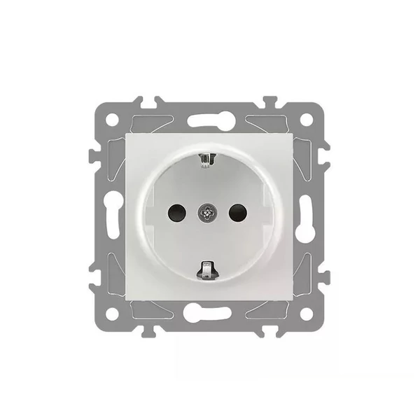 ELDGROUND Földelt dugalj fehér