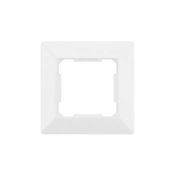 ELDGROUND Egyes műanyag keret fehér