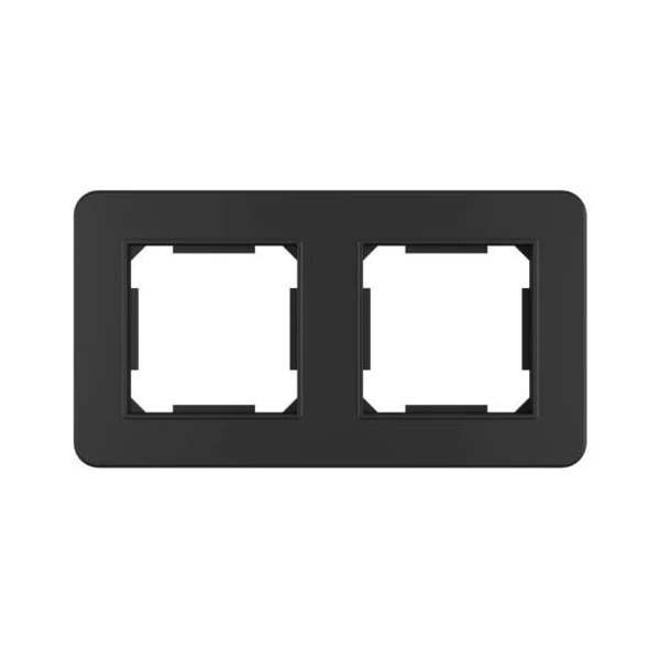 ELDANA Kettes műanyag keret Fekete