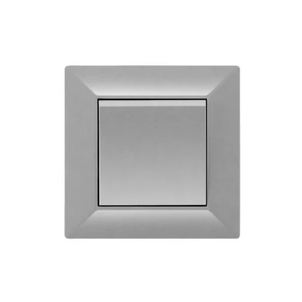 ELDGROUND Egypólusú kapcsoló (101) ezüst rugós