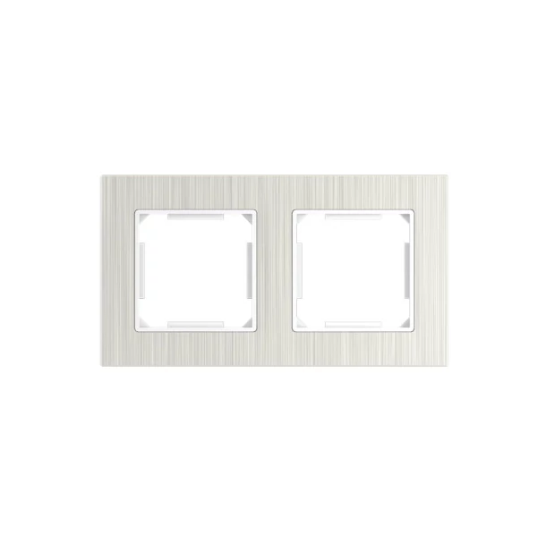 ELDALU Kettes alumínium keret Ezüst