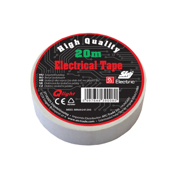 Q-Sky szigetelőszalag, 20m fehér