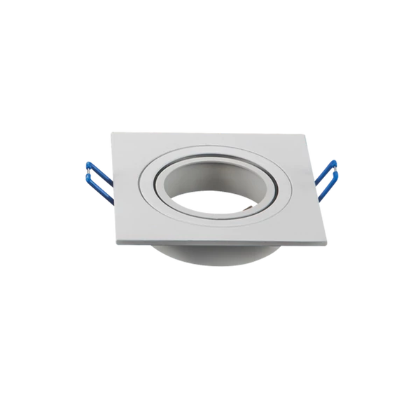 Matt fehér négyzet spot keret