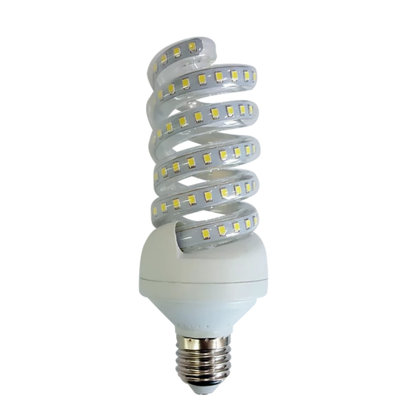 E27 18W LED Spirál égő 6500K hideg fehér