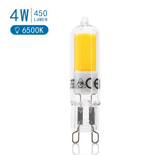G9 4W LED égő 6500K hideg fehér