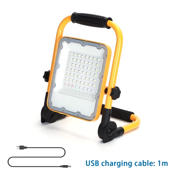 30W sárga házas LED reflektor munkalámpa hideg fehér 1000lm