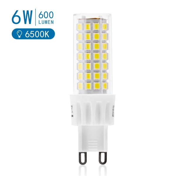 6W G9 LED égő meleg fehér 3000K