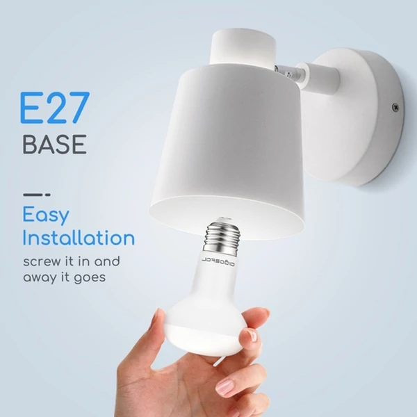 E27 9W LED Gomba égő 6500K hideg fehér R63