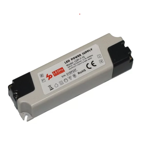 LEDis LDP-7-12, LED tápegység, 7W / 12V 