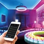 Kép 1/7 - RGB SMD okos LED szalag - 30 LED / m - 2 x 5 m / csomag