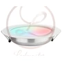 Kép 1/2 - Mi Light 12 W-os süllyesztett RGB és szabályozható színhőmérsékletű   kör alakú LED-es mennyezetlámpa távirányítóval