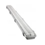 Kép 2/2 - Berge 120 cm-es armatúra 2x18 W-os víztiszta fedéllel natúr fehér LED fénycsövekkel
