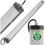 Kép 1/3 - Berge LEO 50 W-os  120 cm-es  antracit színű  IP65  5000K  5000lm  por- és páramentes lámpa