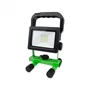 Kép 1/8 - EcoLight 10 W-os natúrfehér hordozható LED reflektor  újratölthető akkumlátorral