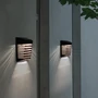 Kép 1/3 - EcoLight Napelemes fali lámpa beépített alkonykapcsolóval  SOE-2