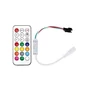 Kép 1/2 - LEDmaster Prémium Long digitális ledszalag RGB vezérlő 21 gombos fehér távirányítóval