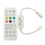 Kép 1/4 - LEDmaster Prémium Long digitális ledszalag RGB vezérlő 28 gombos bluetooth-os fehér távirányítóval