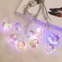 Kép 2/2 - MasterLED 3x3m-es LED függöny RGB  USB csatlakozóval és távirányítóval