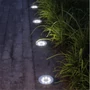 Kép 10/10 - MasterLED Földbe szúrható 0 8 W-os kerek napelemes lámpa 8 SMD