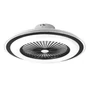 Kép 9/9 - MasterLED Rodos 72 W-os  600 mm fekete-fehér LED távirányítós mennyezeti lámpa beépített ventillátorral