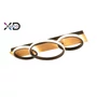 Kép 1/2 - MasterLED XD XUDO 25W  580x260 mm  tölgy/fekete színű mennyezeti lámpa