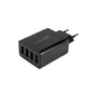Kép 1/3 - MasterLED gyorstöltő 20 W-os 4 x USB-C fekete adapter