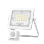 Kép 2/4 - Videx Luka 20 W-os mozgásérzékelős natúrfehér LED reflektor