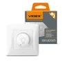 Kép 1/2 - Videx Binera fehér színű süllyesztett 200W-os dimmer kapcsoló LED-hez (12/96)
