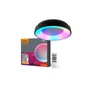 Kép 1/3 - Videx EDGE 72 W-os  RGB fekete  távirányítós mennyezeti lámpa